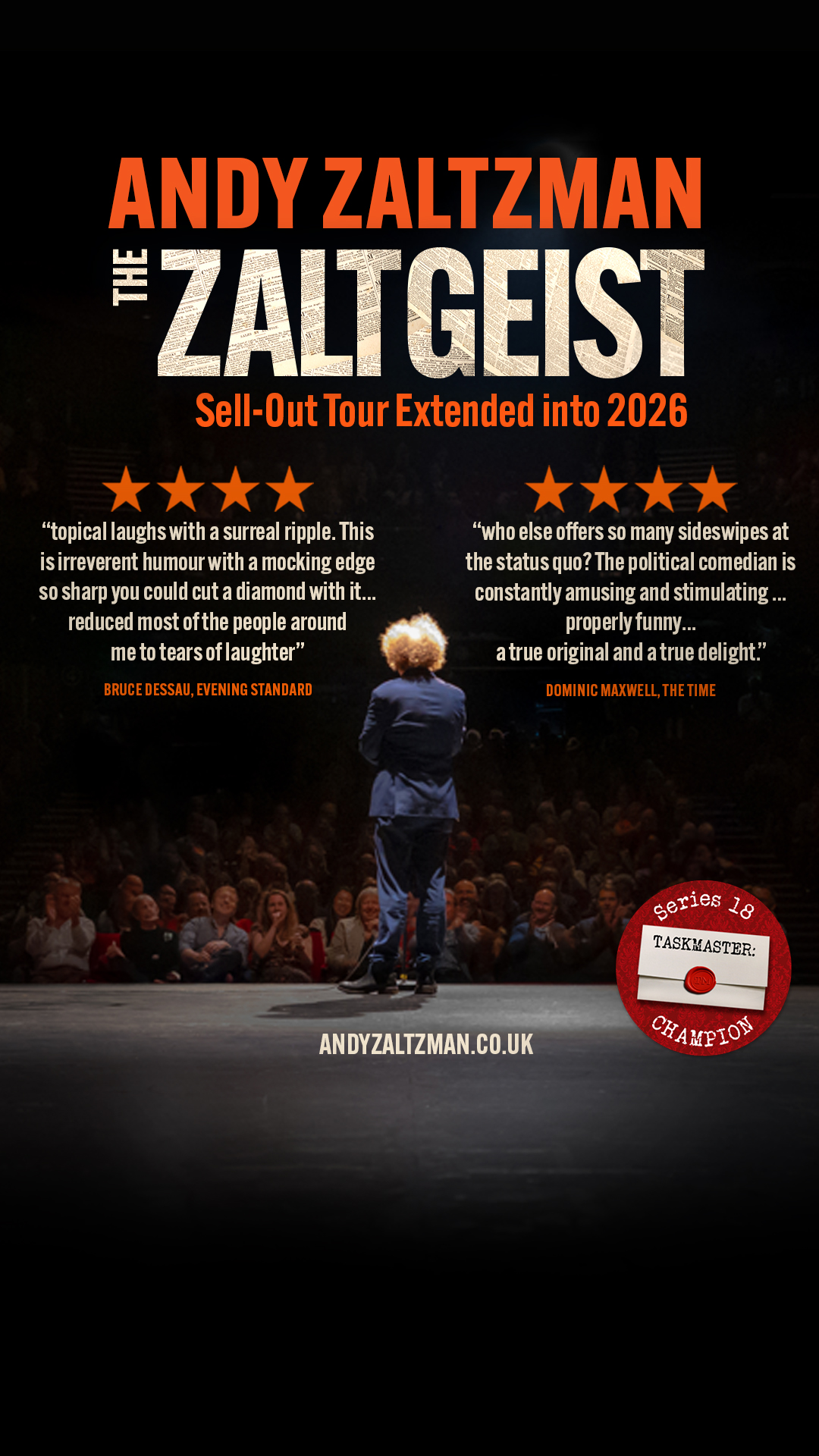 Andy Zaltzman Facebook ad