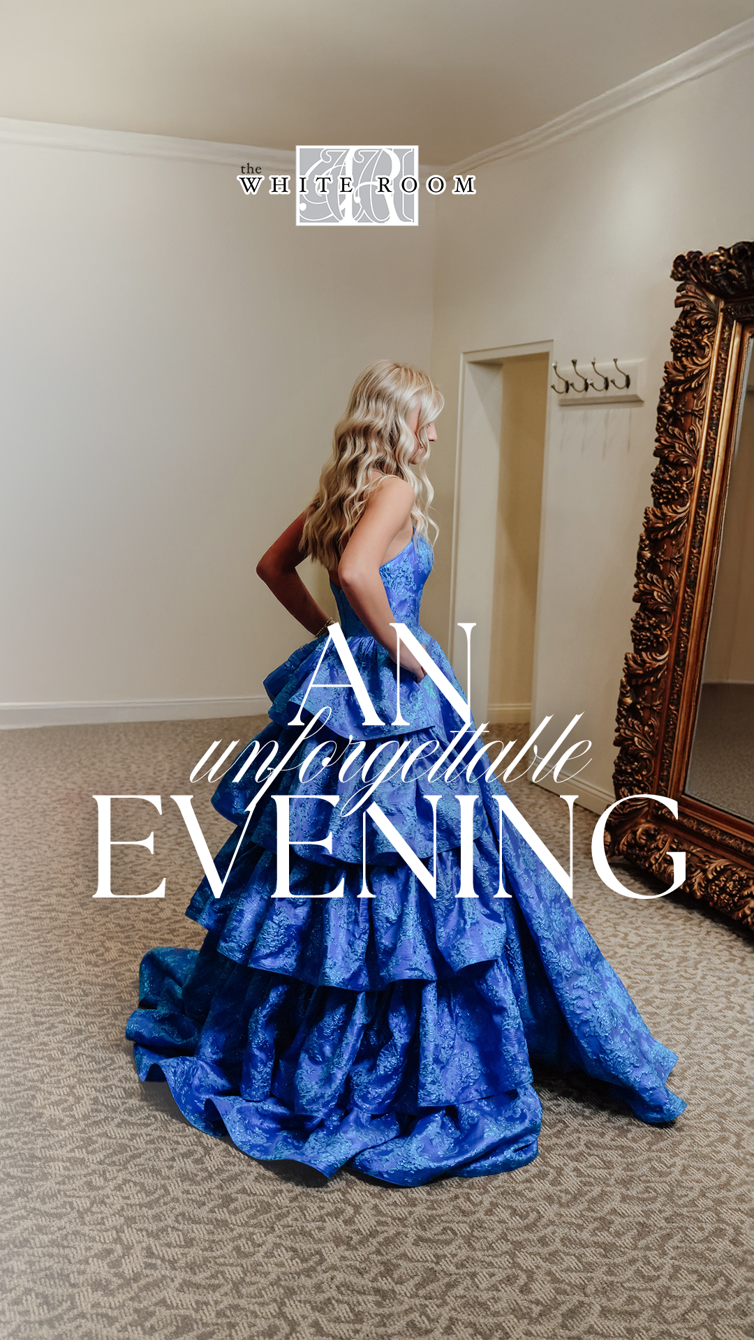 The White Room Formals Facebook ad