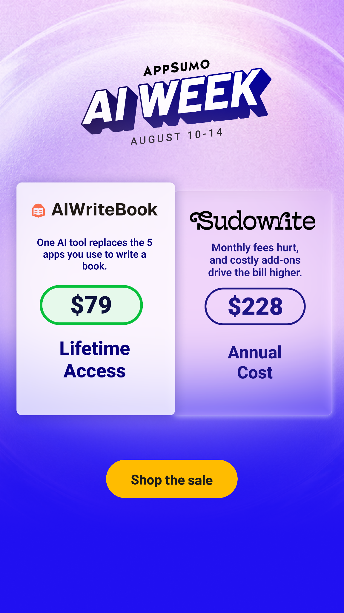 AppSumo Facebook ad
