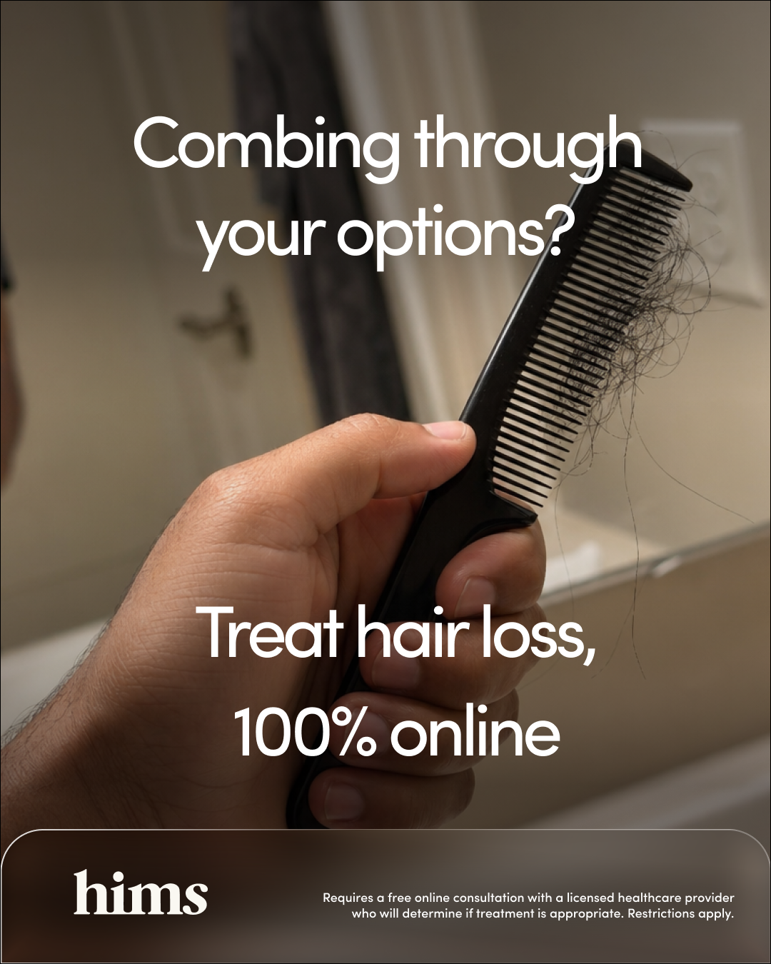 hims Facebook ad