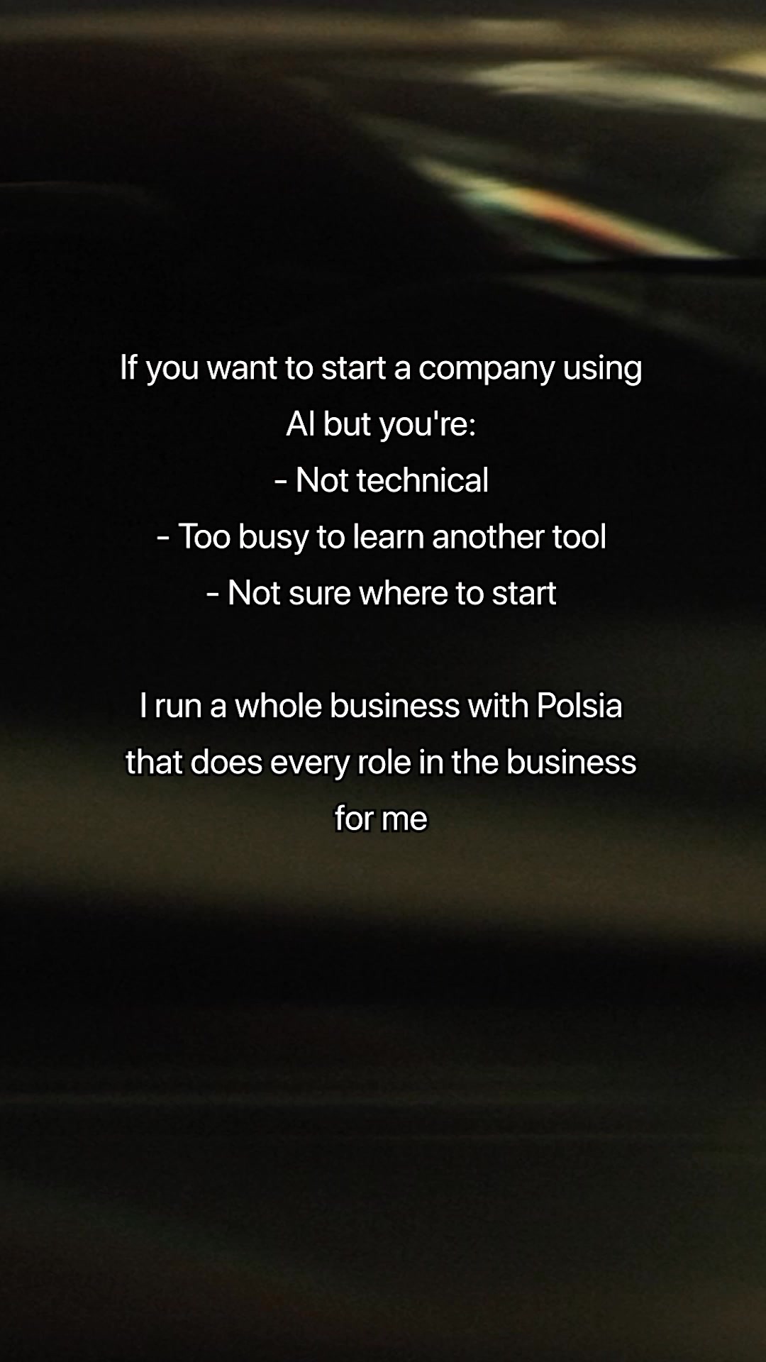 Polsia AI Facebook ad from Jun 2, 2026