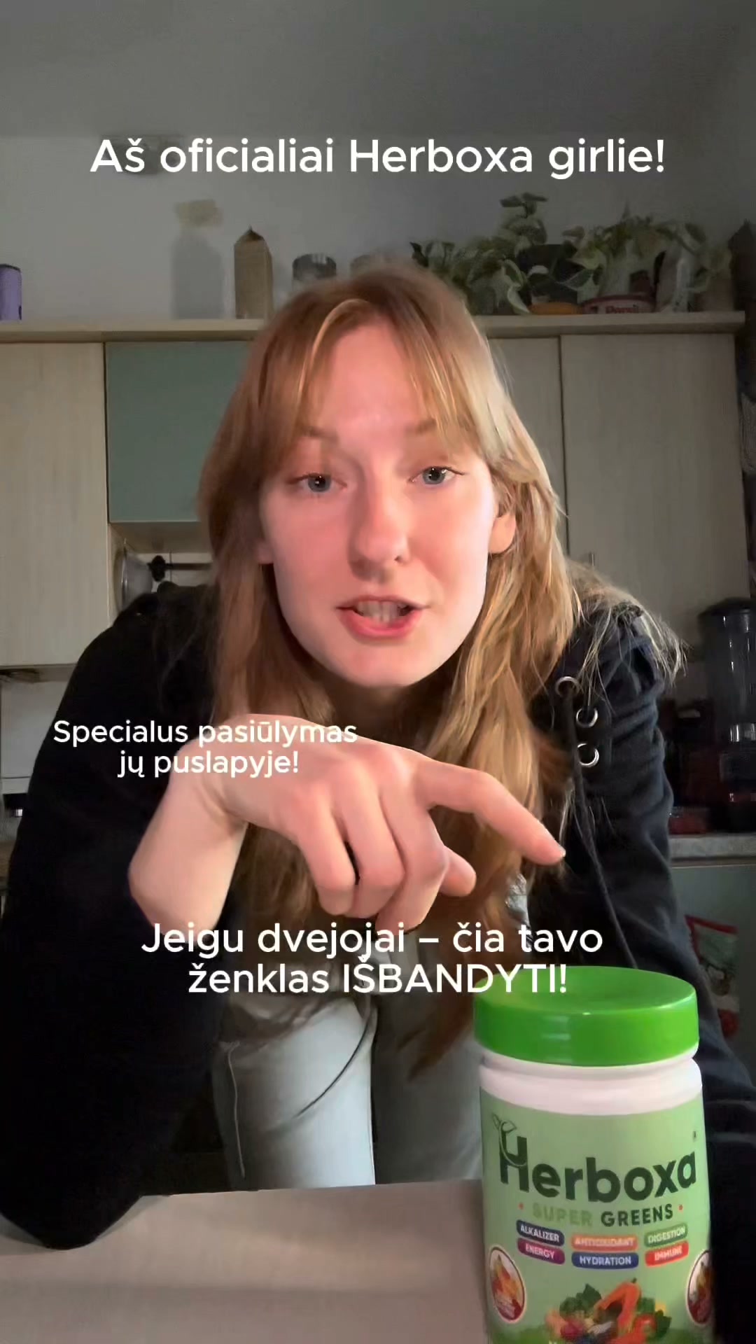 HerBoxa International Facebook ad: Gaukite išskirtinį 20% nuolaidos pasiūlymą, kodas NEW20