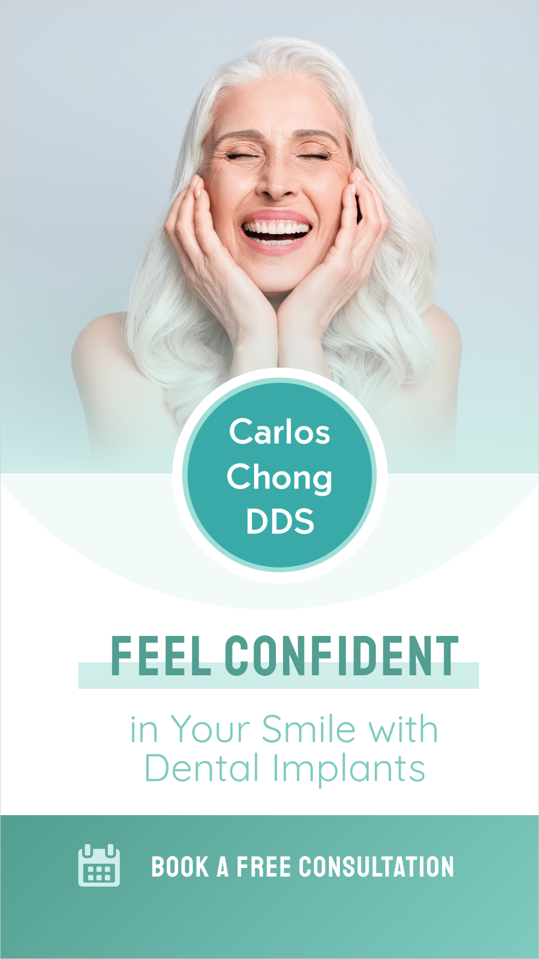 Carlos Chong Family Dentistry Facebook ad from Sep 25, 2023