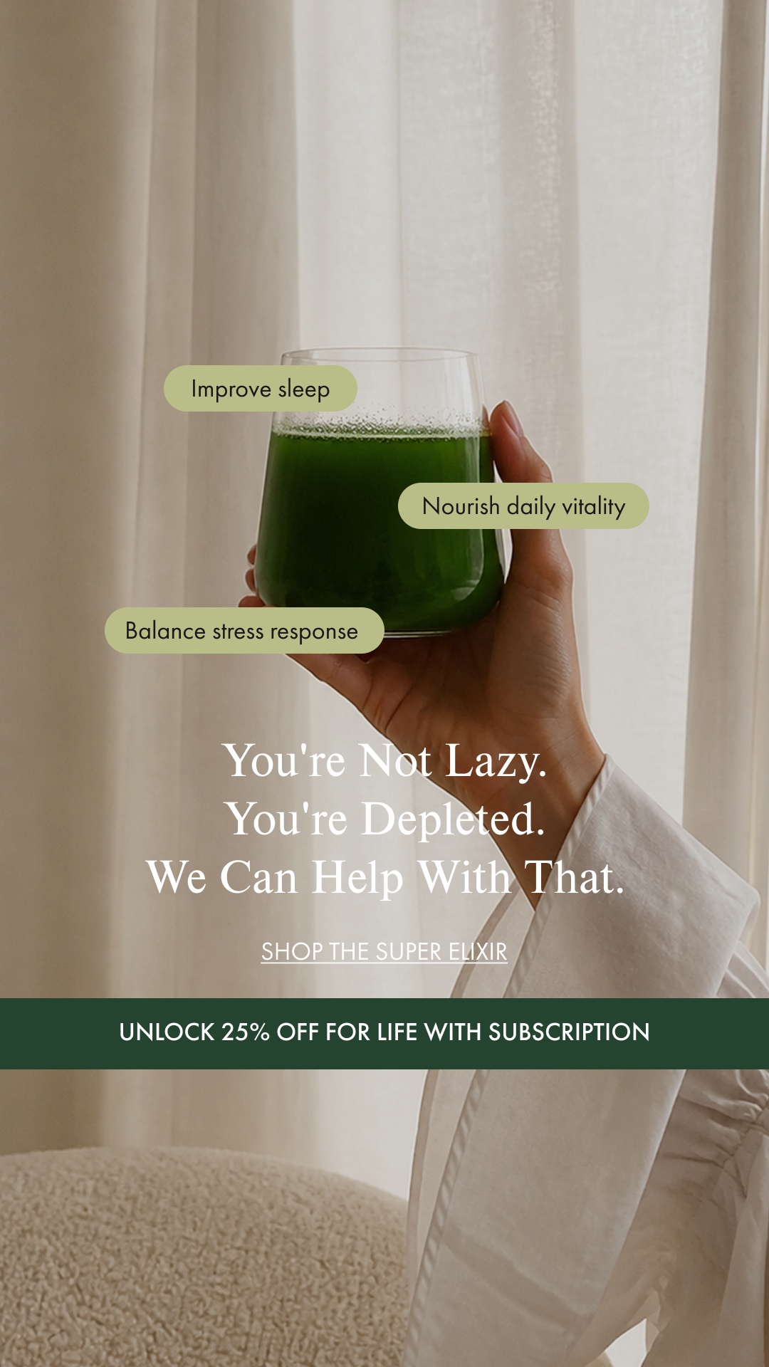 WelleCo Facebook ad