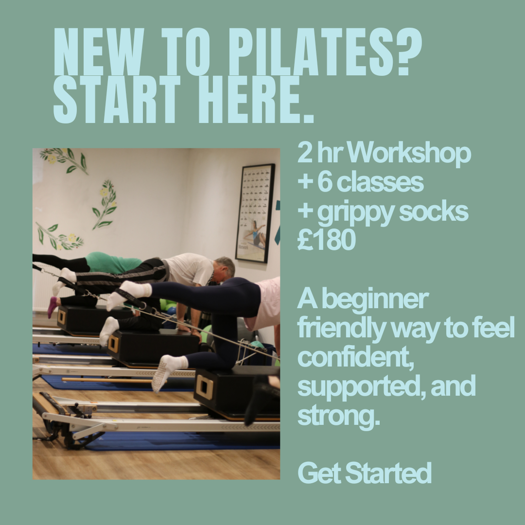 111 Pilates Facebook ad: A supportive way to start Pilates, at your own pace