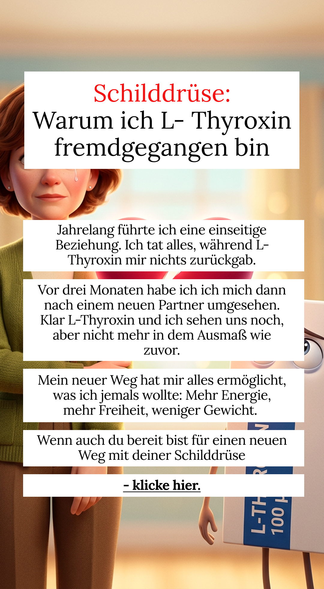 Mission Schilddrüse Facebook ad