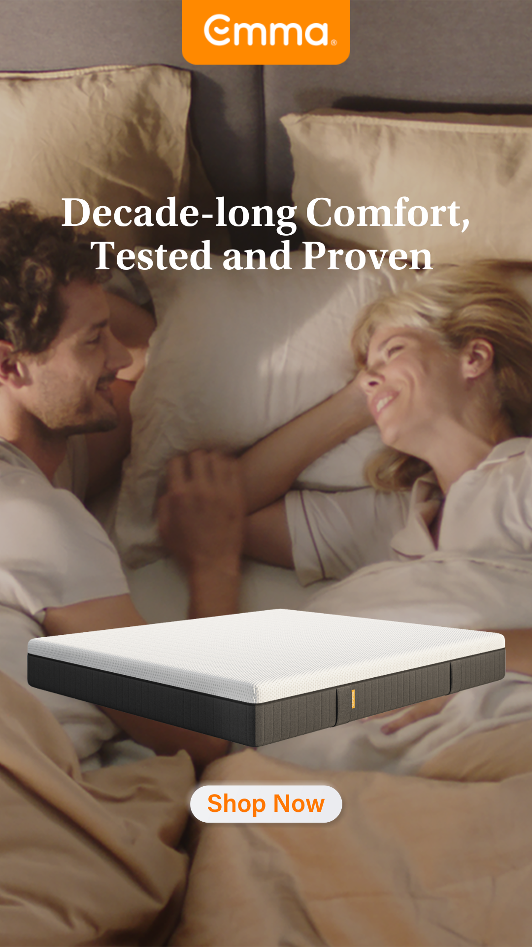 Emma Sleep UK Facebook ad