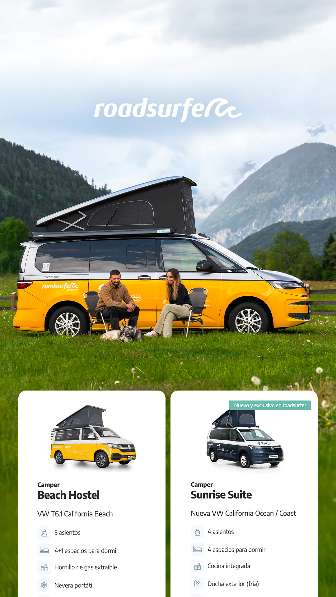 roadsurfer Facebook ad