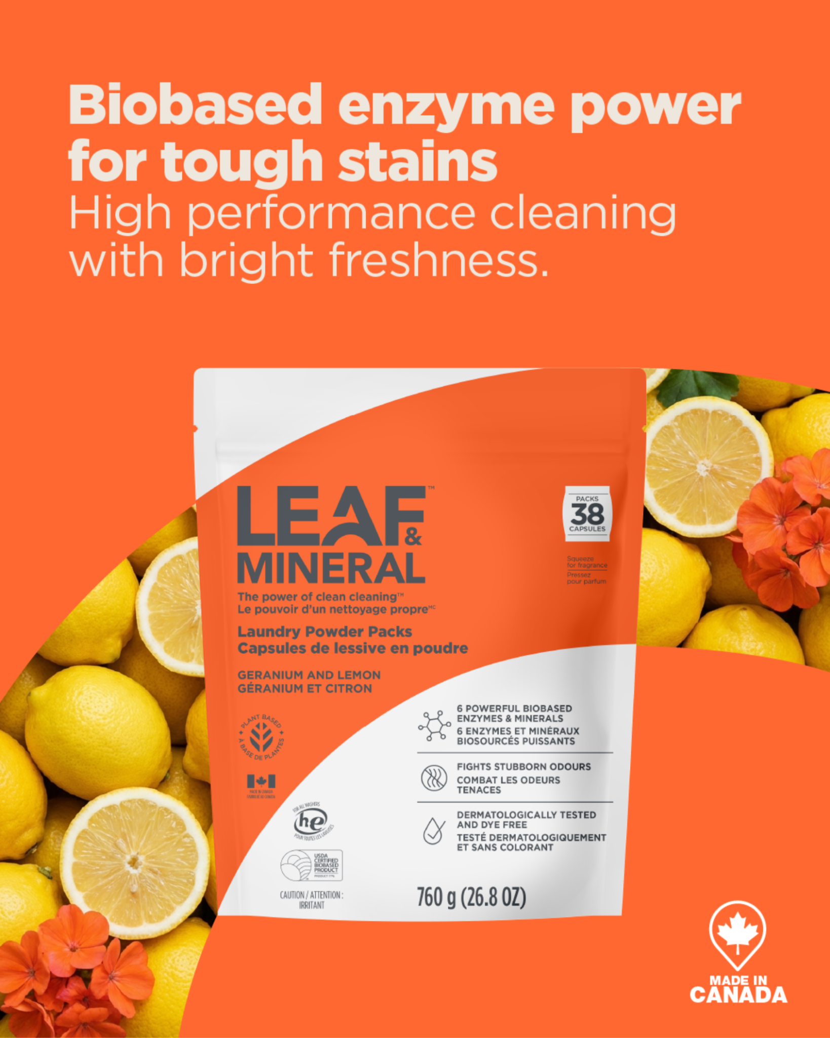 Leaf and Mineral Canada Facebook ad from Jul 27, 2026