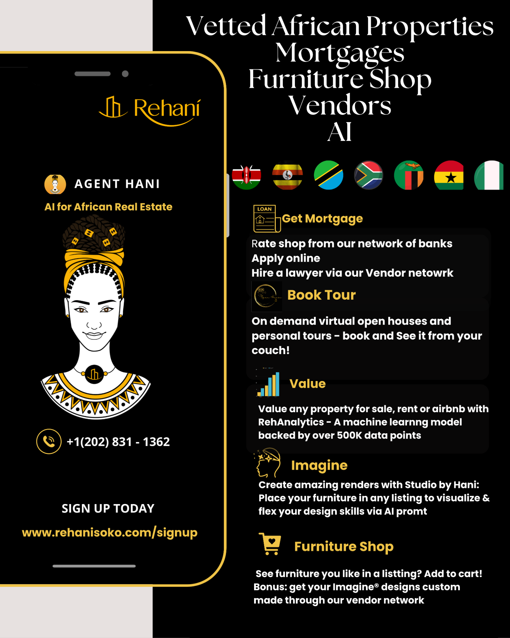 Rehani Facebook ad: Signup