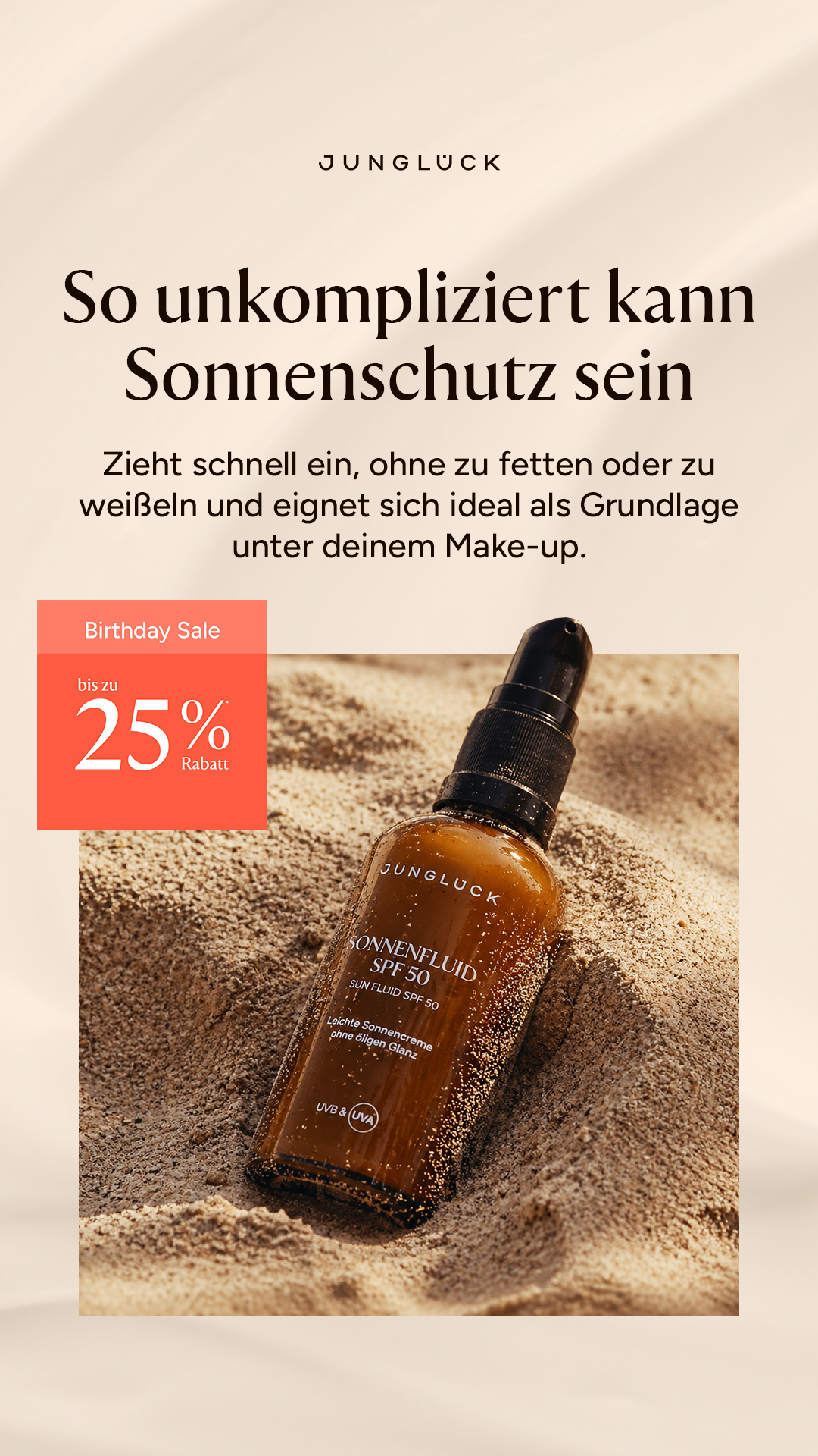 Junglück Facebook ad