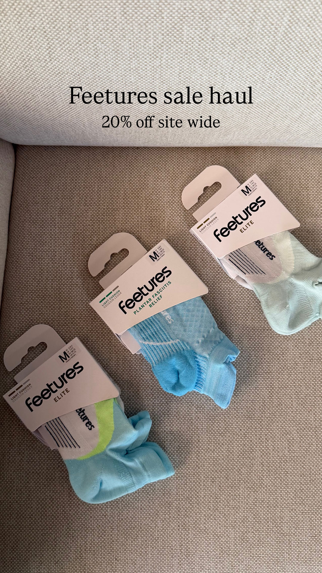 Feetures Facebook ad