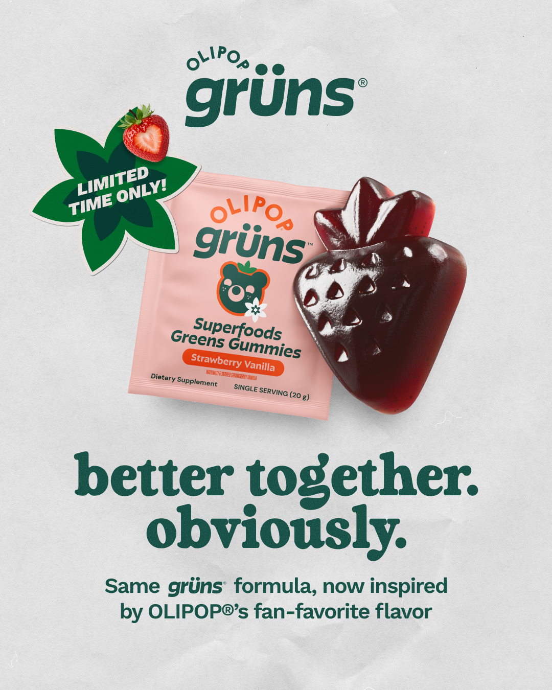 Grüns Facebook ad
