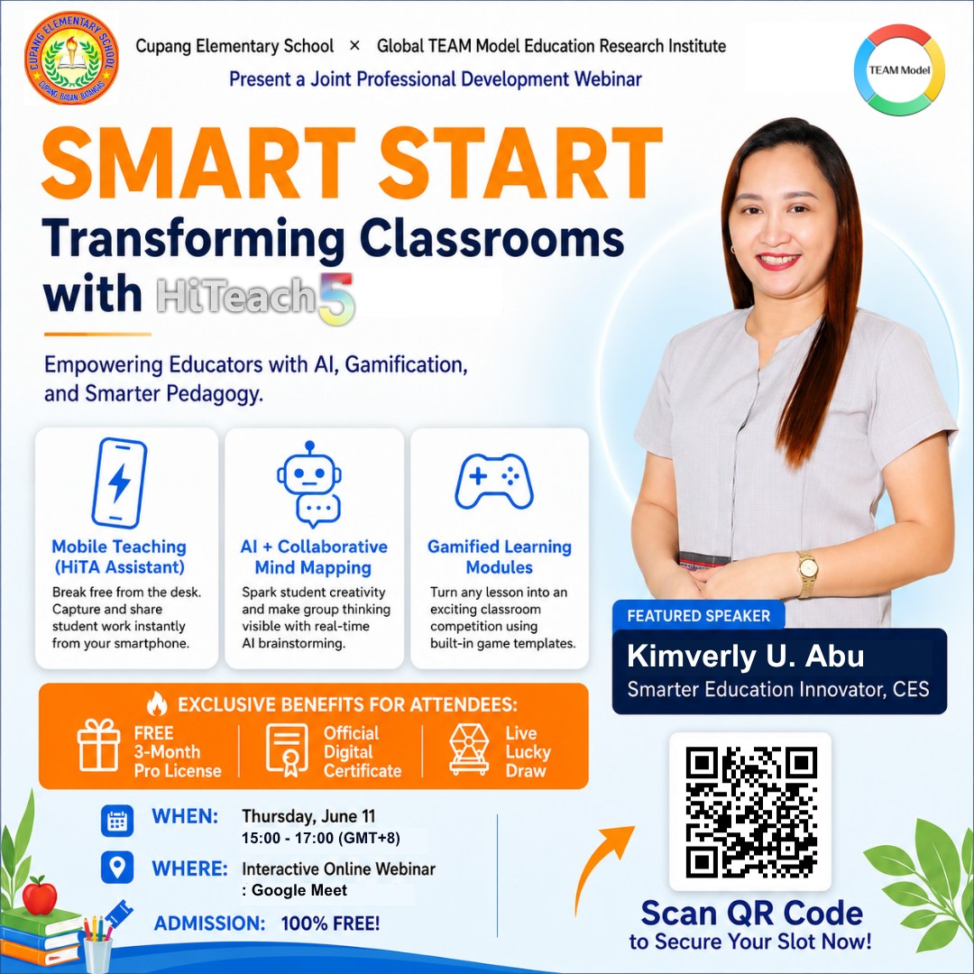 TEAM Model Smarter Classroom - TMSC Facebook ad: Registration: Smart Start Smarter Classroom Transformation…