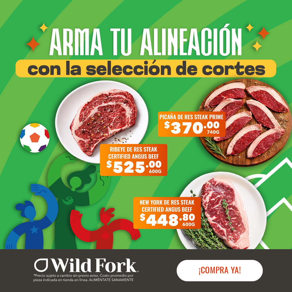 WildFork.mx Facebook ad