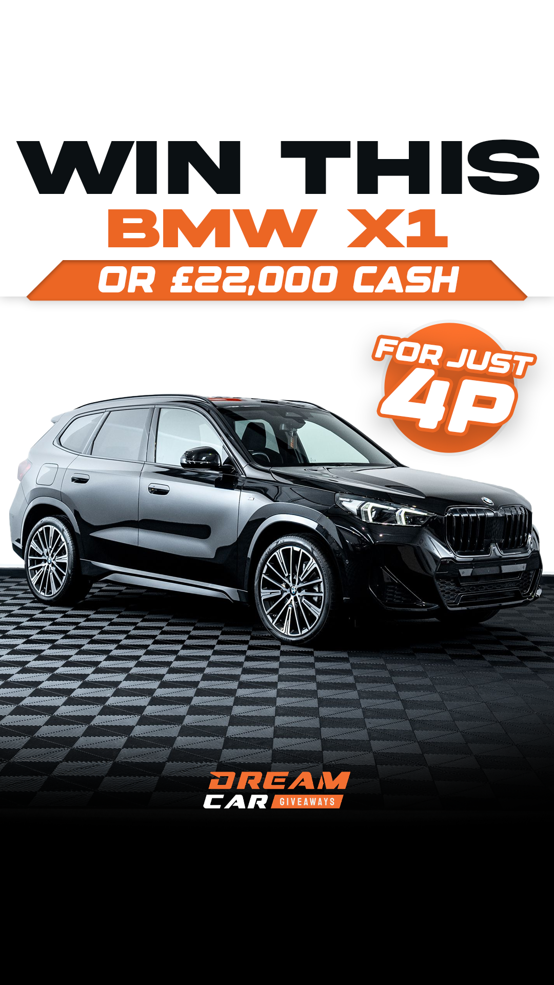 Dream Car Giveaways Facebook ad