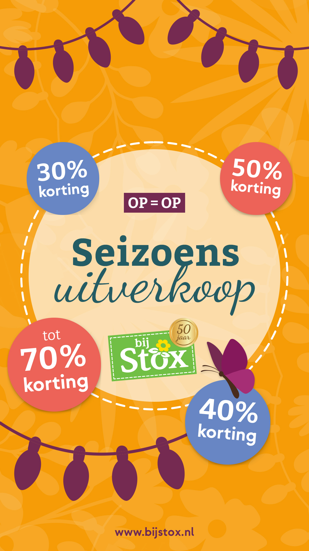 Tuincentrum BijStox Facebook ad