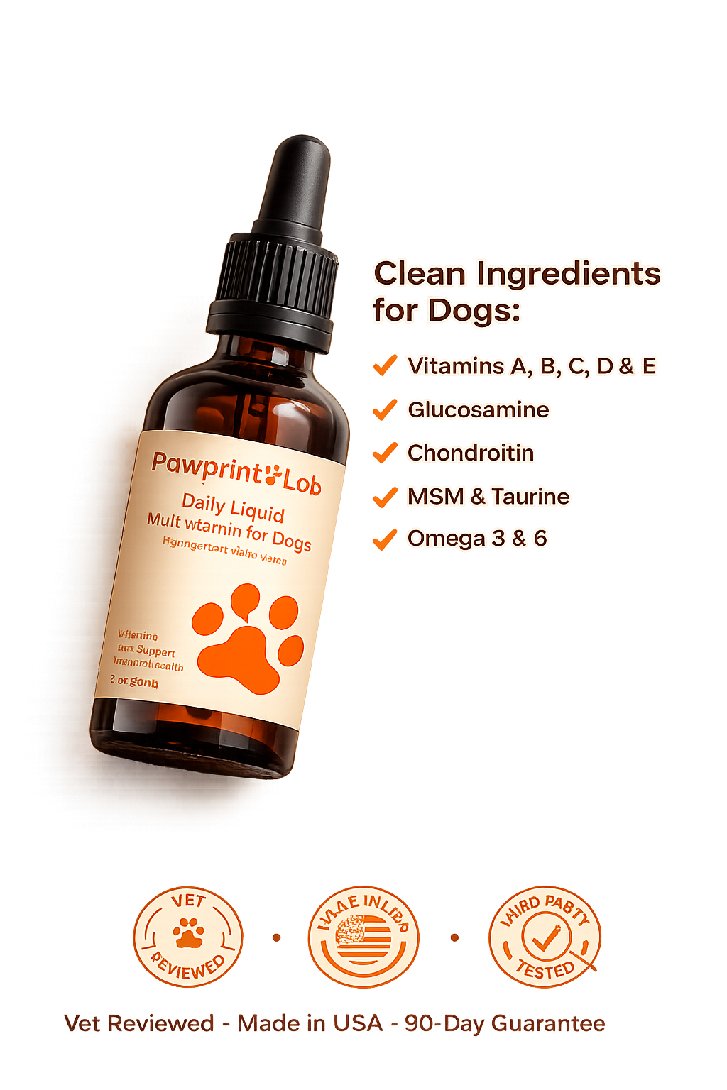 Dog Health & Longevity Facebook ad