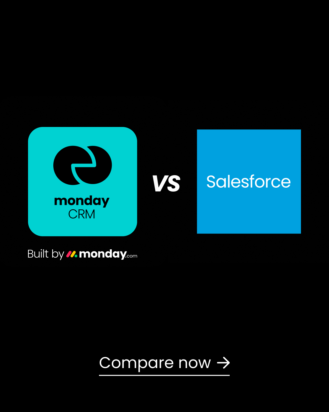 monday CRM Facebook ad: Your CRM shouldn’t slow you down