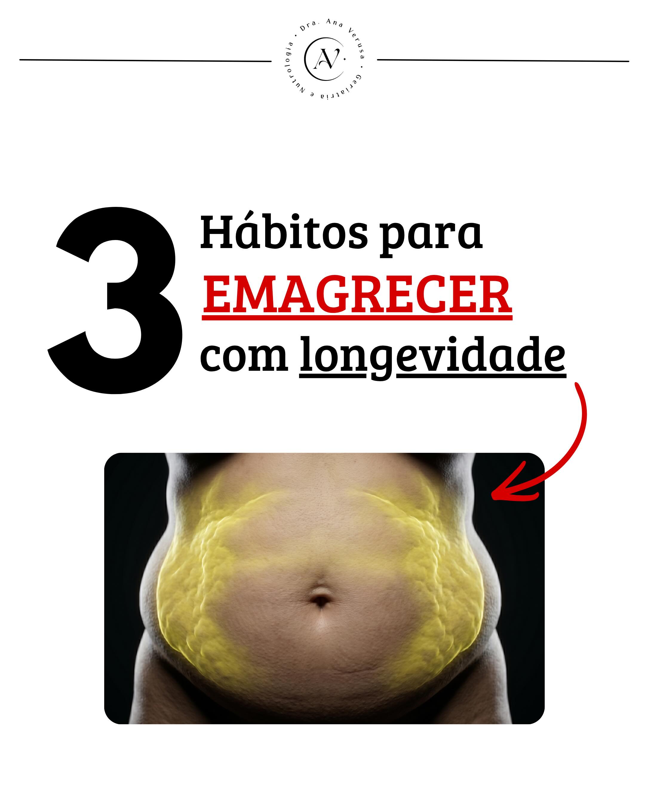 Dra. Ana Verusa Geriatria e Nutrologia Facebook ad: Emagrecer na maturidade vai muito além da balança