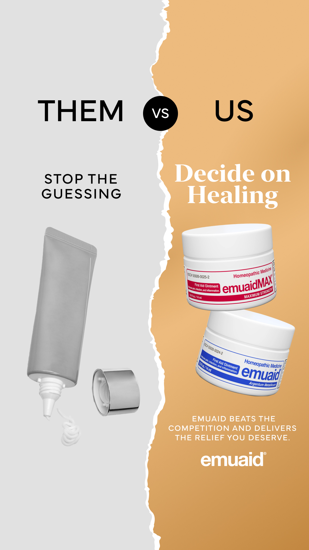 Emuaid Facebook ad