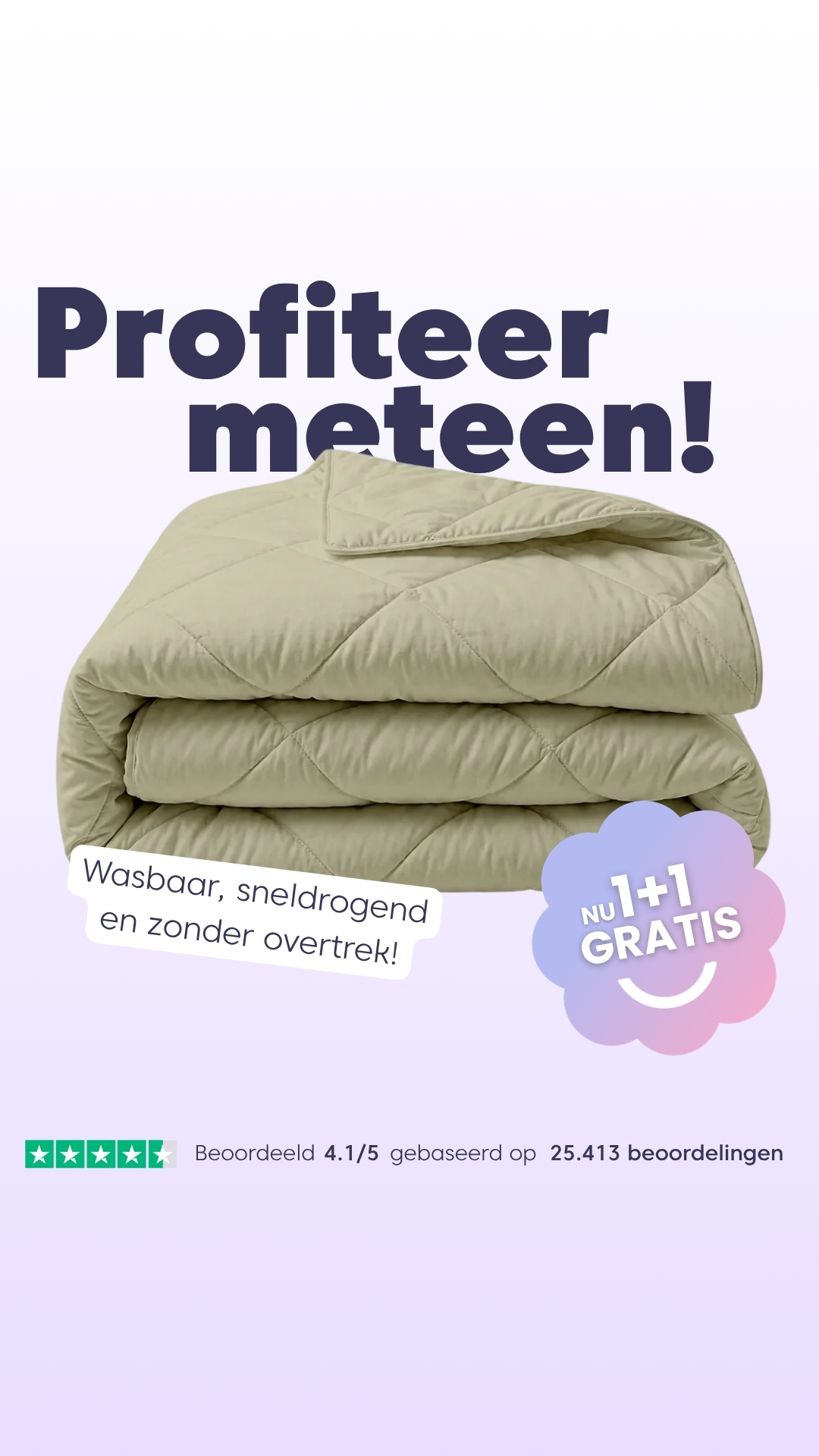 HappyBed Facebook ad
