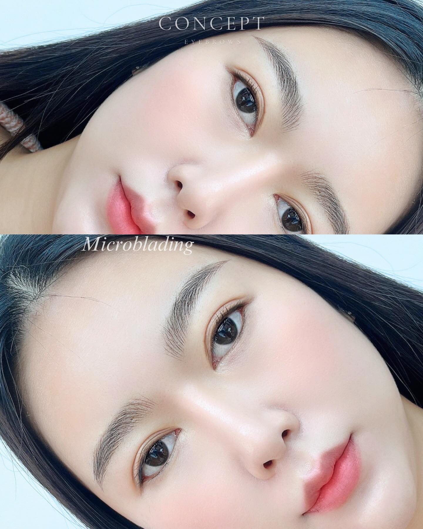 Concept eyebrows Facebook ad