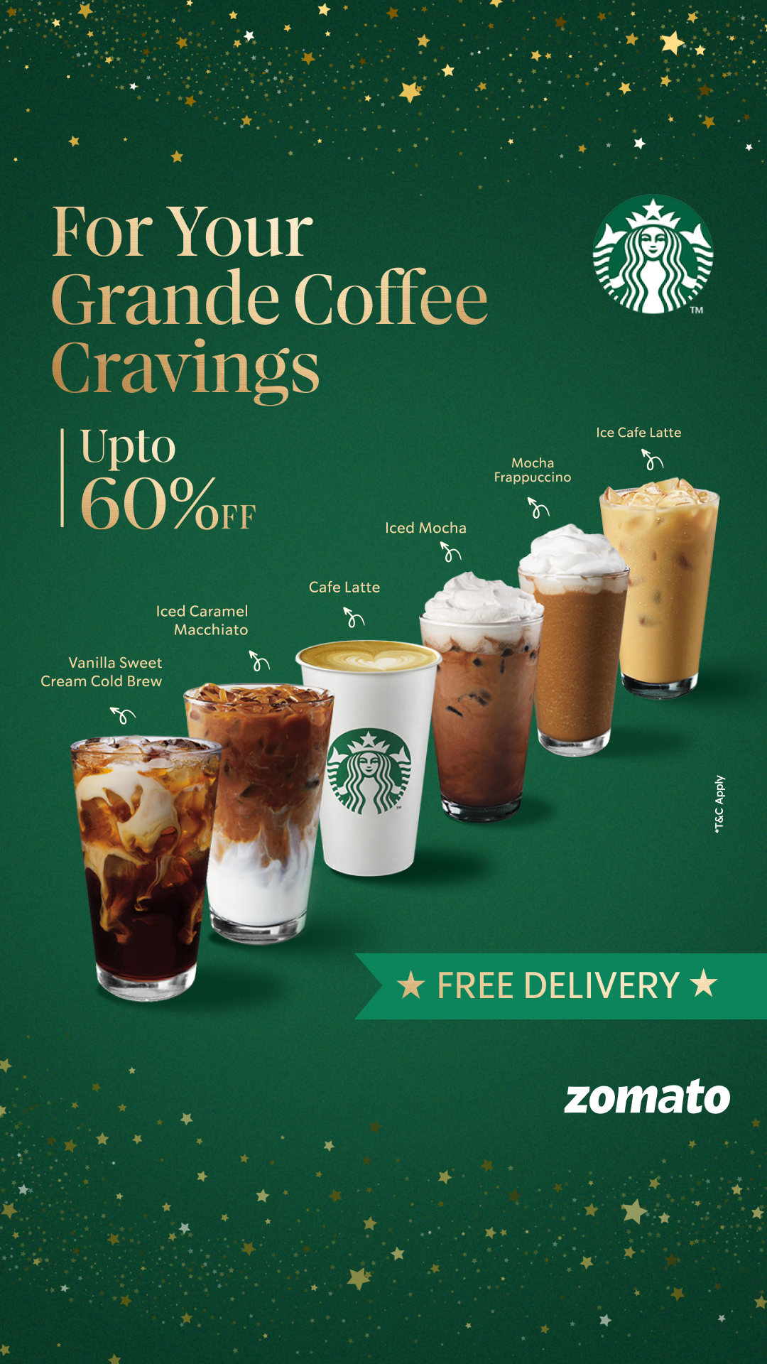 Starbucks India Facebook ad from Nov 28, 2025