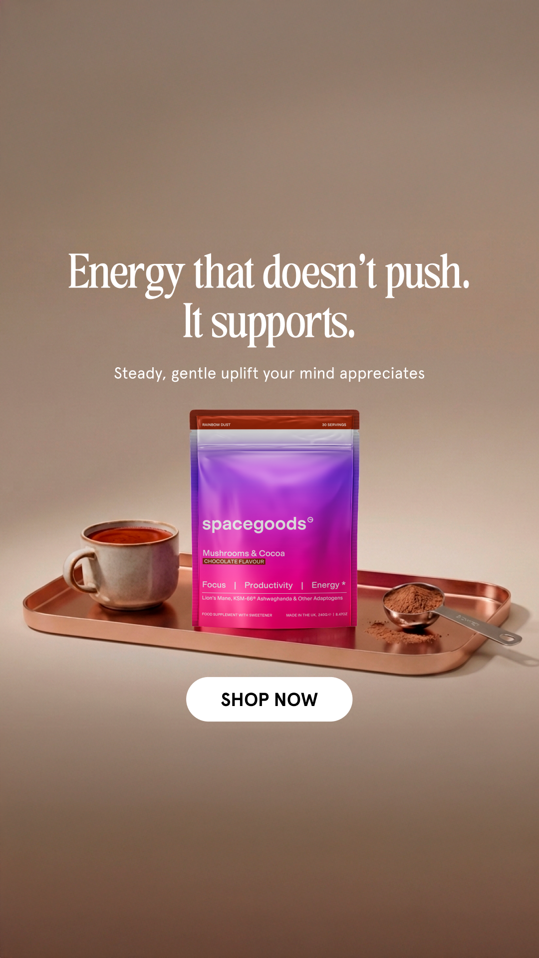 Spacegoods Facebook ad