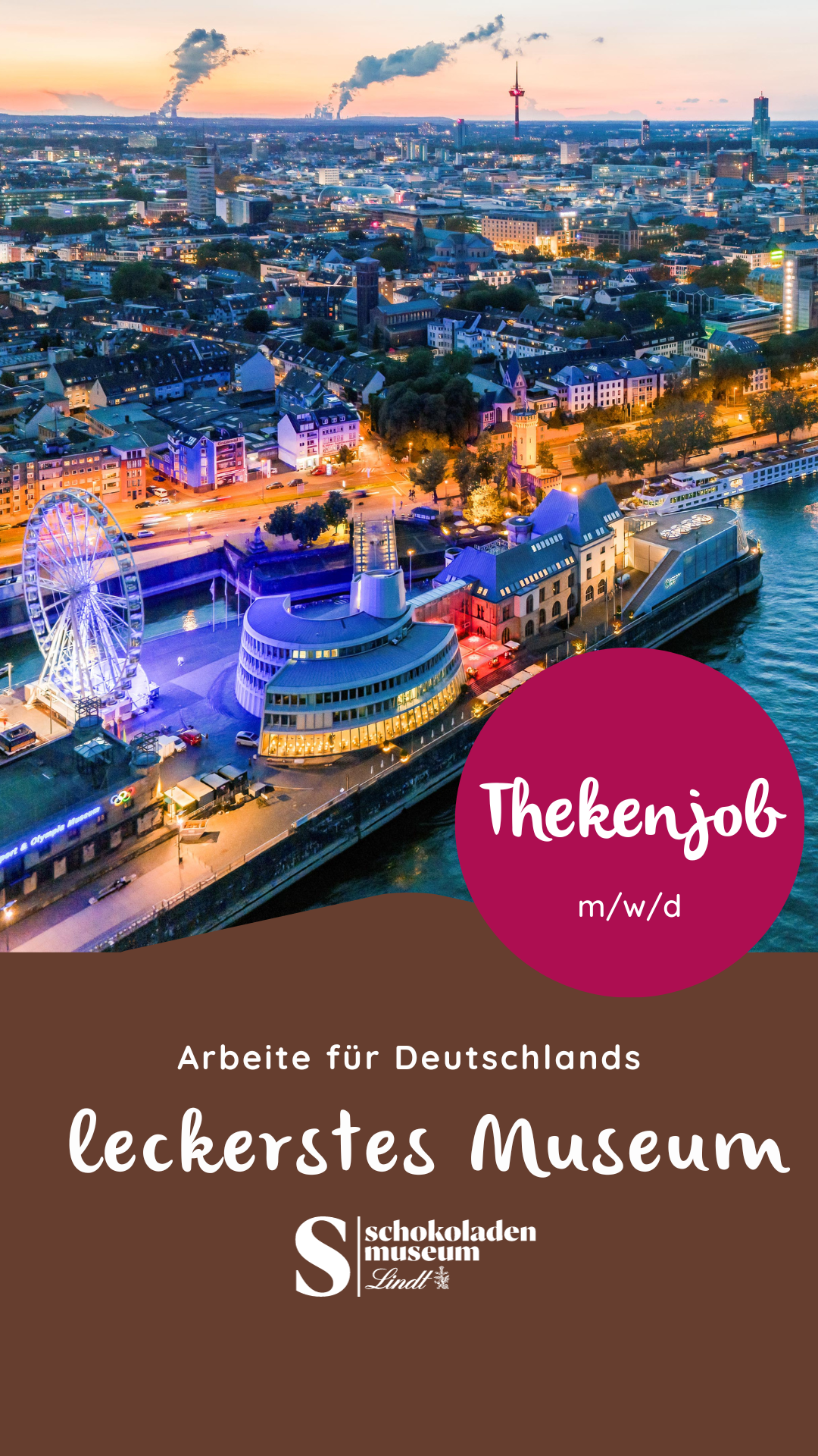 Schokoladenmuseum Hochzeitslocation Facebook ad