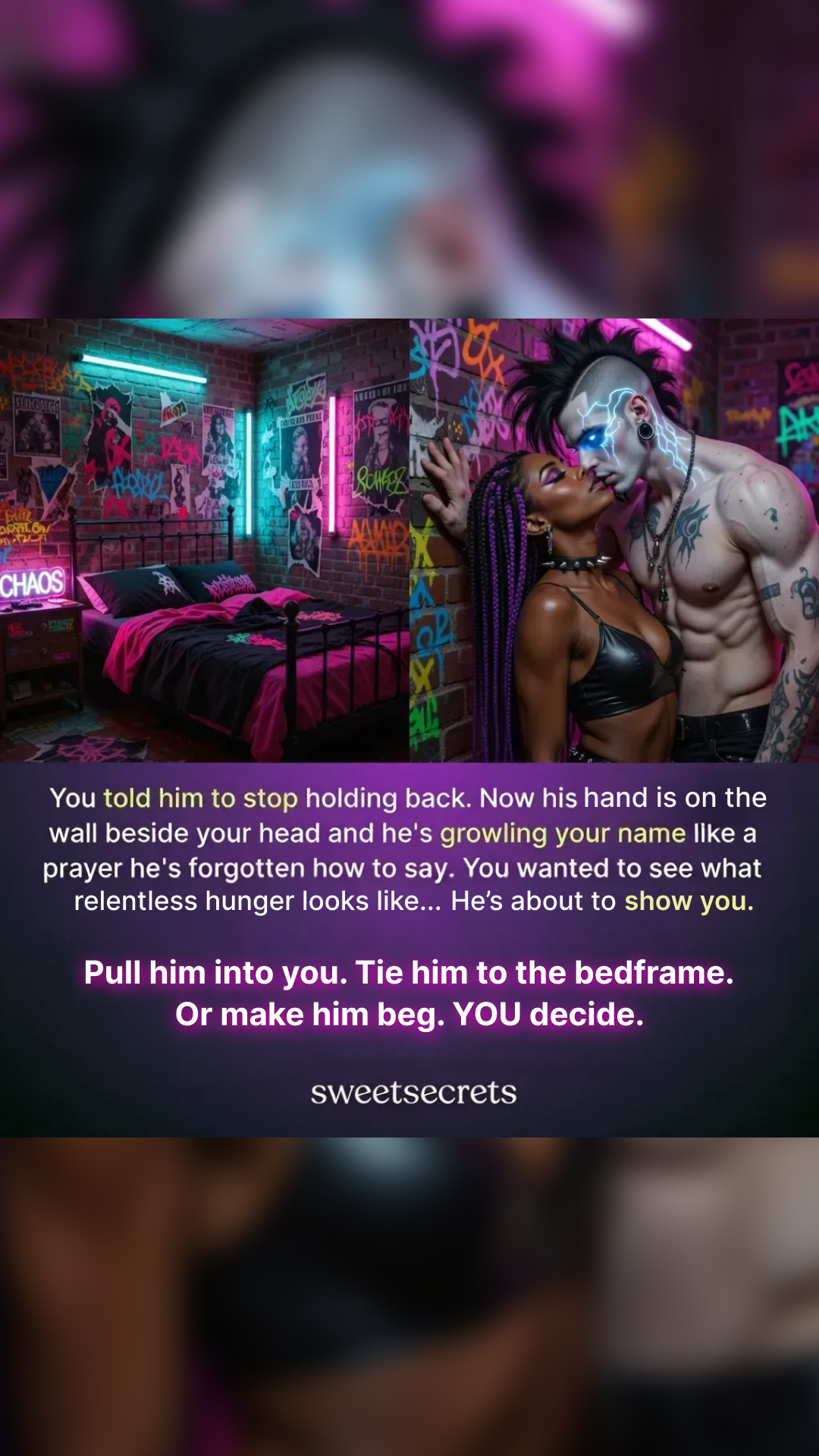 Sweetsecrets Facebook ad
