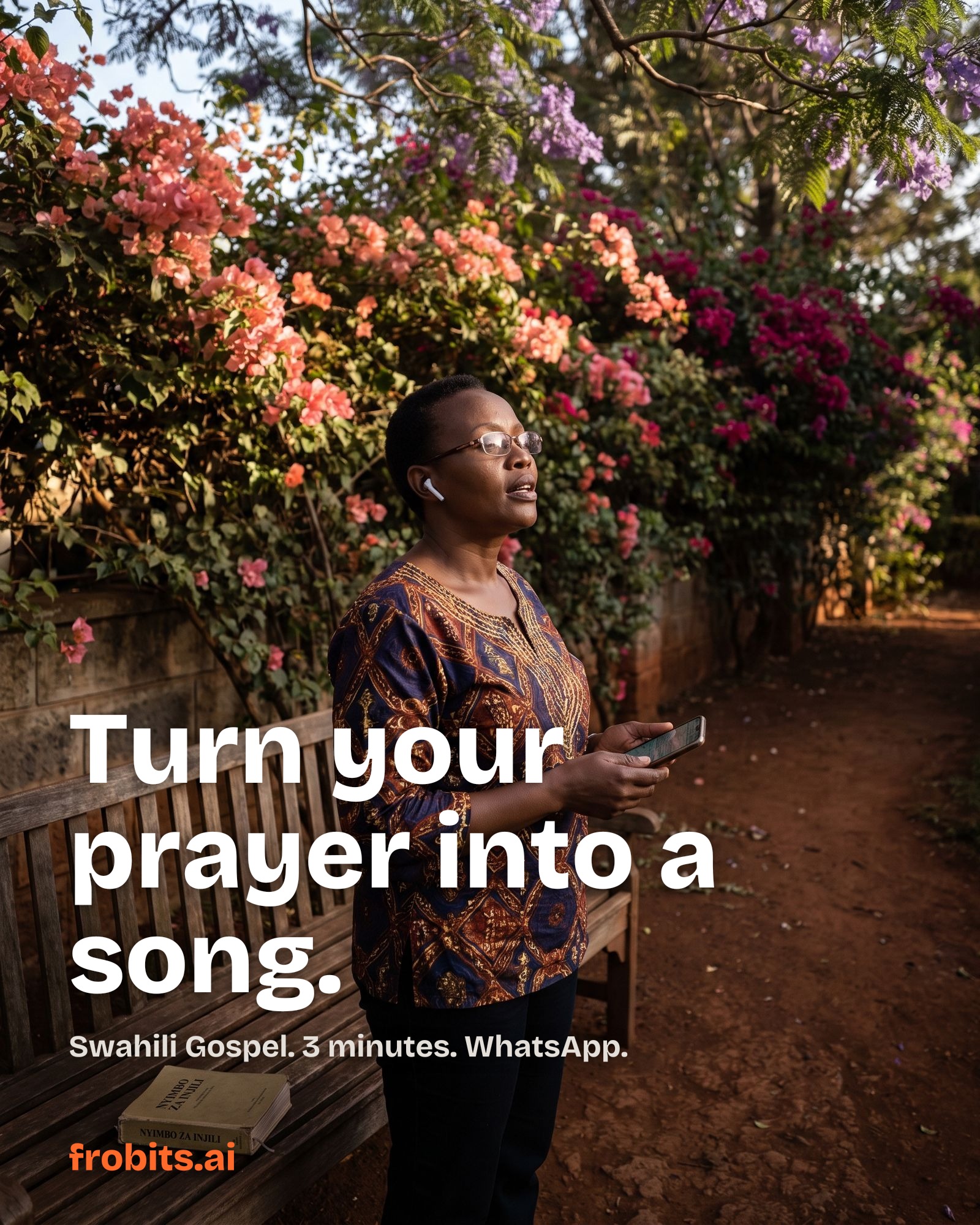 Frobits Facebook ad: See the Songs Zambians Are Making on WhatsApp