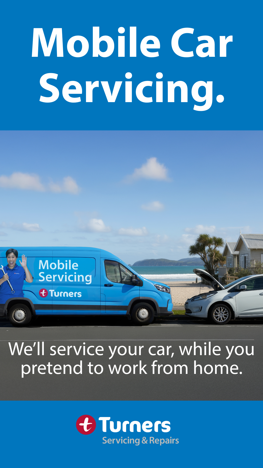 Turners Servicing & Repairs Facebook ad from Dec 4, 2025