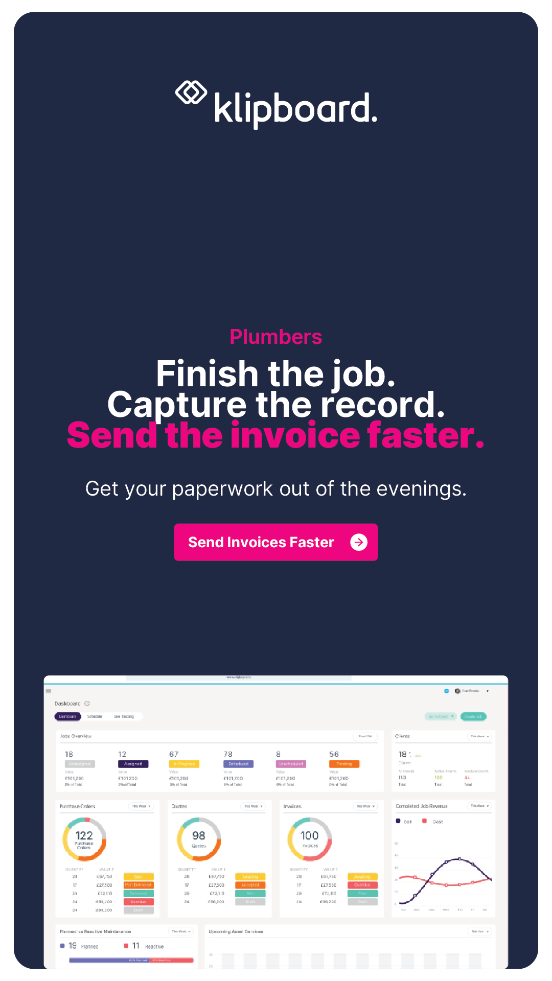 Klipboard Facebook ad