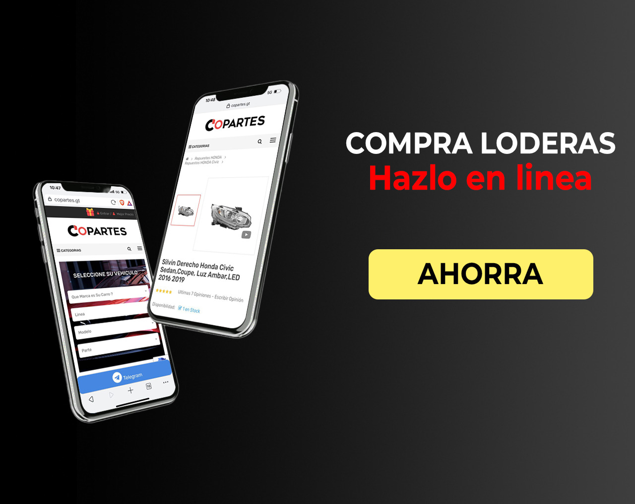 Auto Repuestos Copartes Facebook ad
