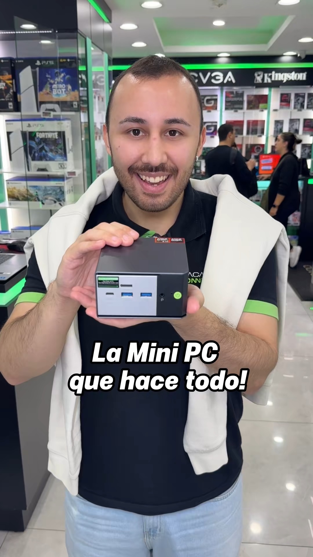 GMKtecEurope Facebook ad: Potencia de escritorio en un formato compacto