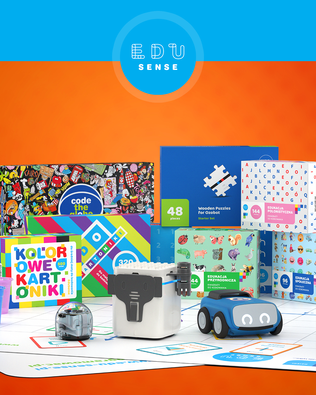 EduSense - Uczymy Dzieci Programować Facebook ad: Produkty EduSense