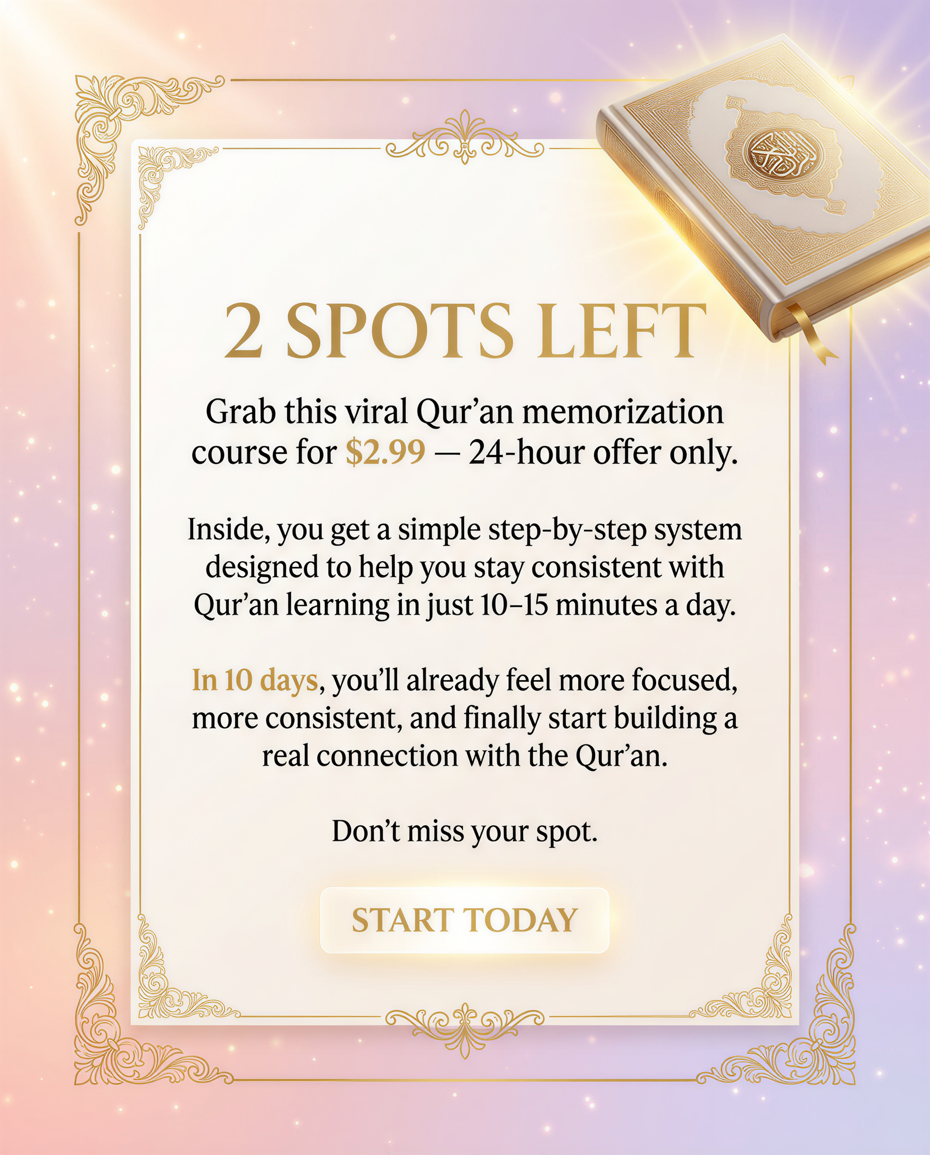 Imam Advice Daily Facebook ad
