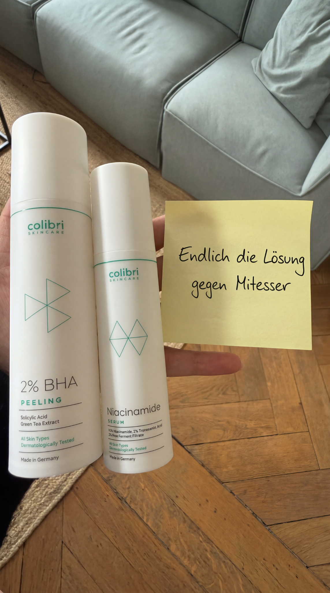 Colibri skincare Facebook ad