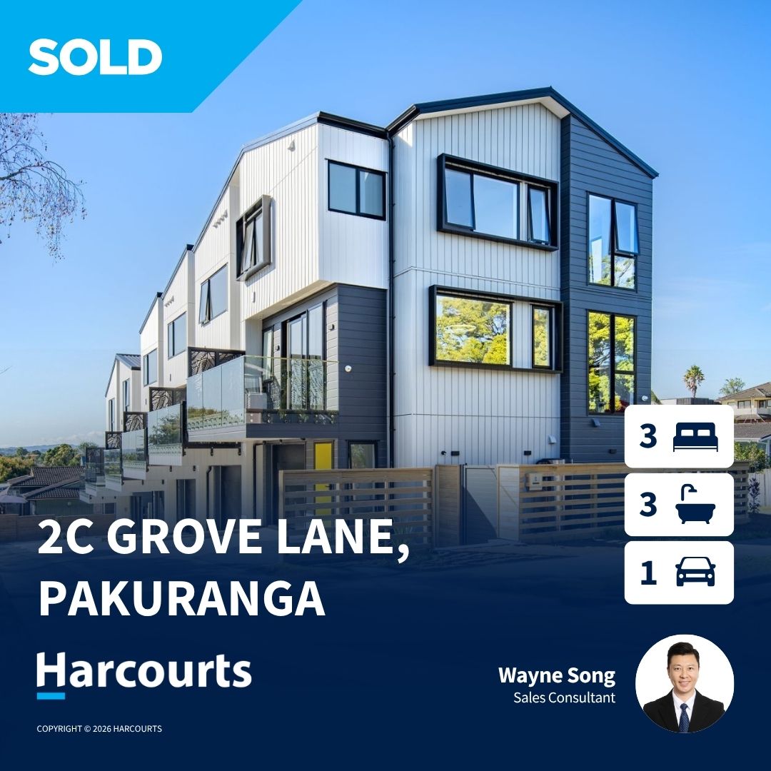 Wayne Song - Harcourts East Tamaki Facebook ad: 2C Grove Lane, Pakuranga