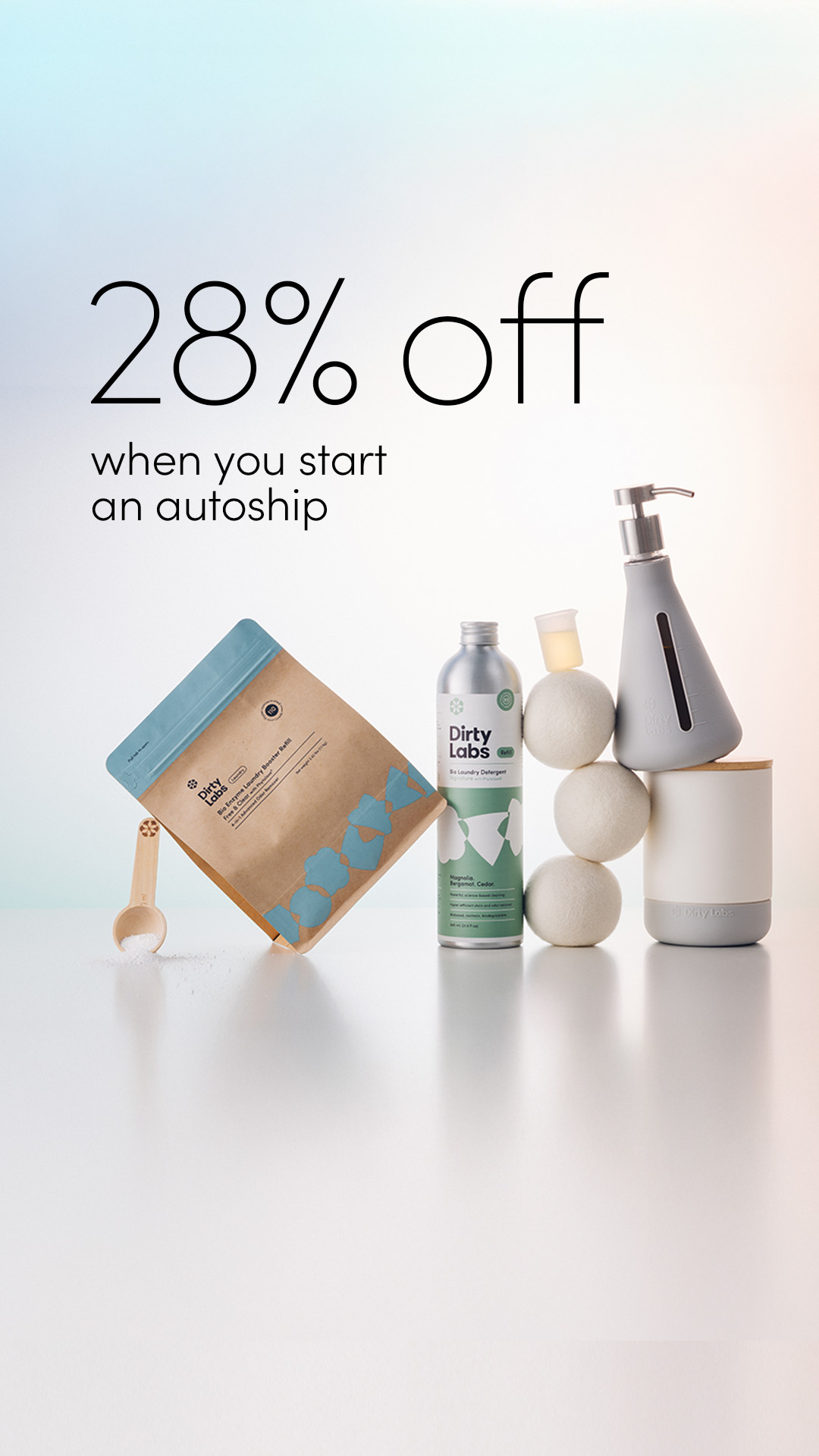 Dirty Labs Facebook ad
