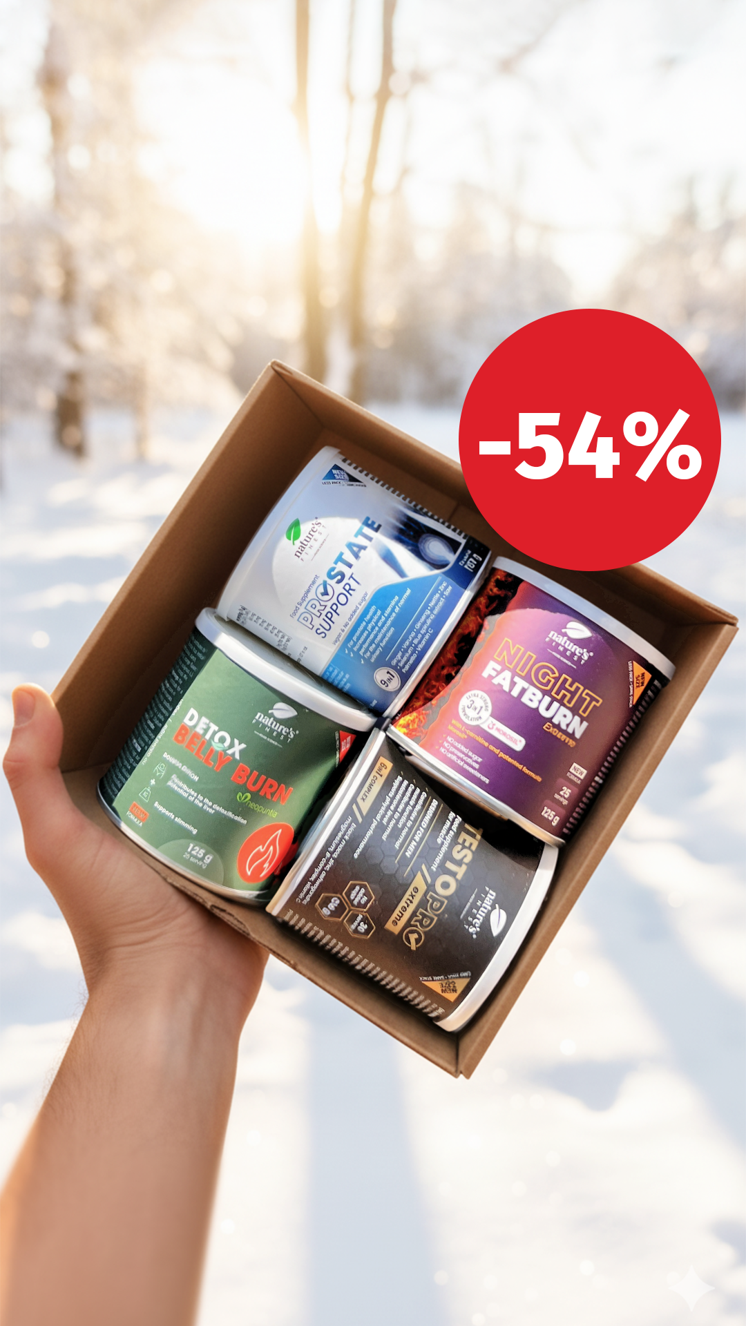 Nature's Finest Lithuania Facebook ad