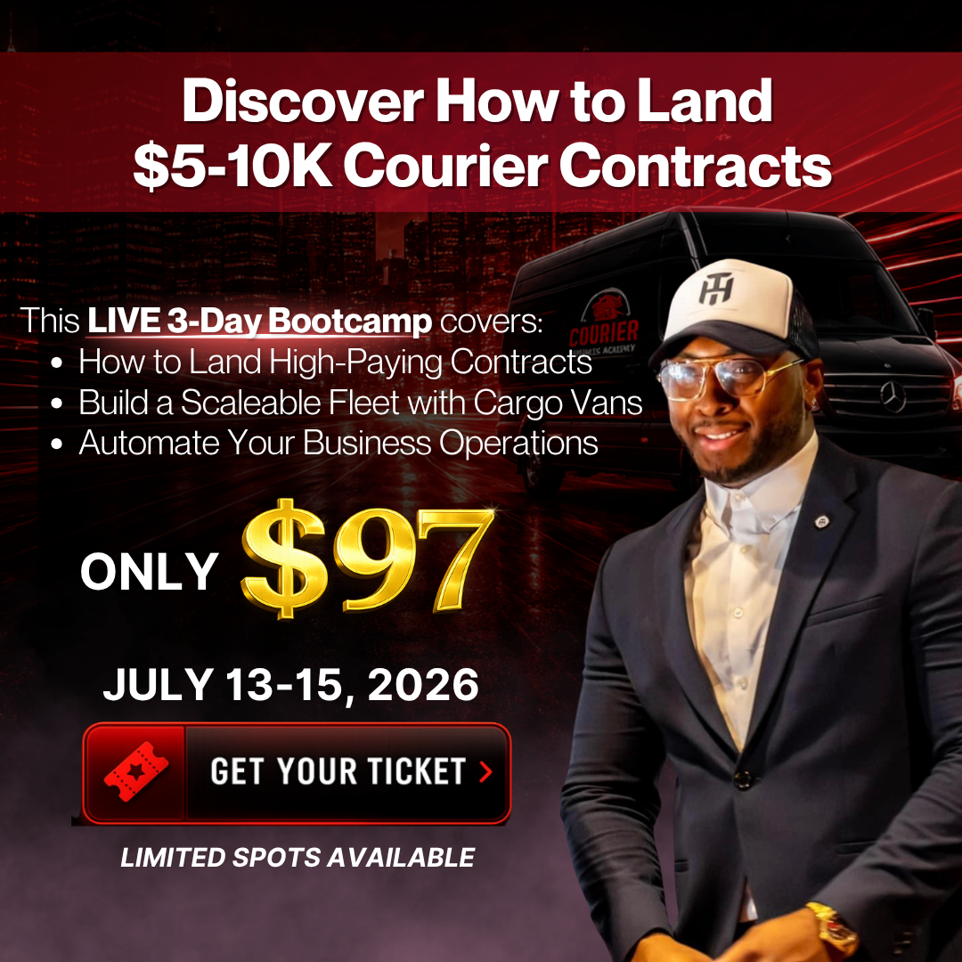 Courier Business Academy - Delivery Business Facebook ad