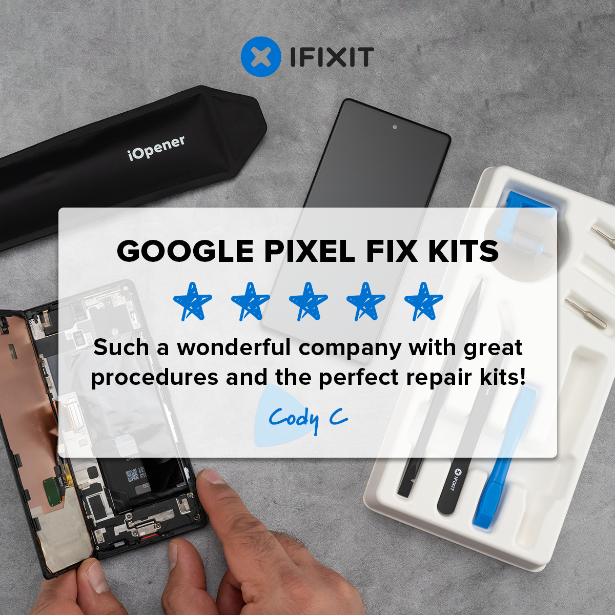 iFixit.com Facebook ad: Get the Perfect Repair Kit