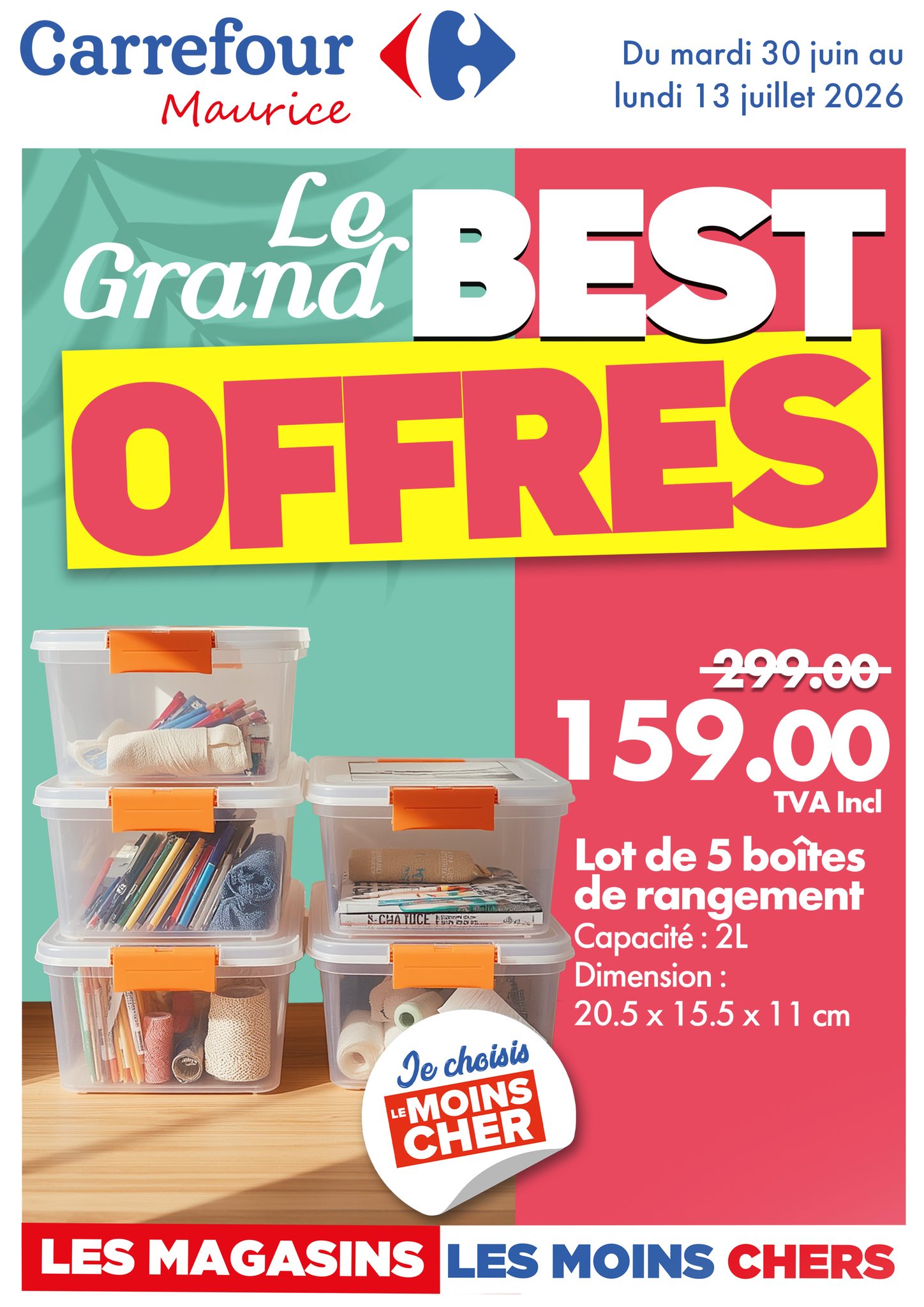 Carrefour Maurice Facebook ad: Le Grand Best Offres est arrivé dans vos…