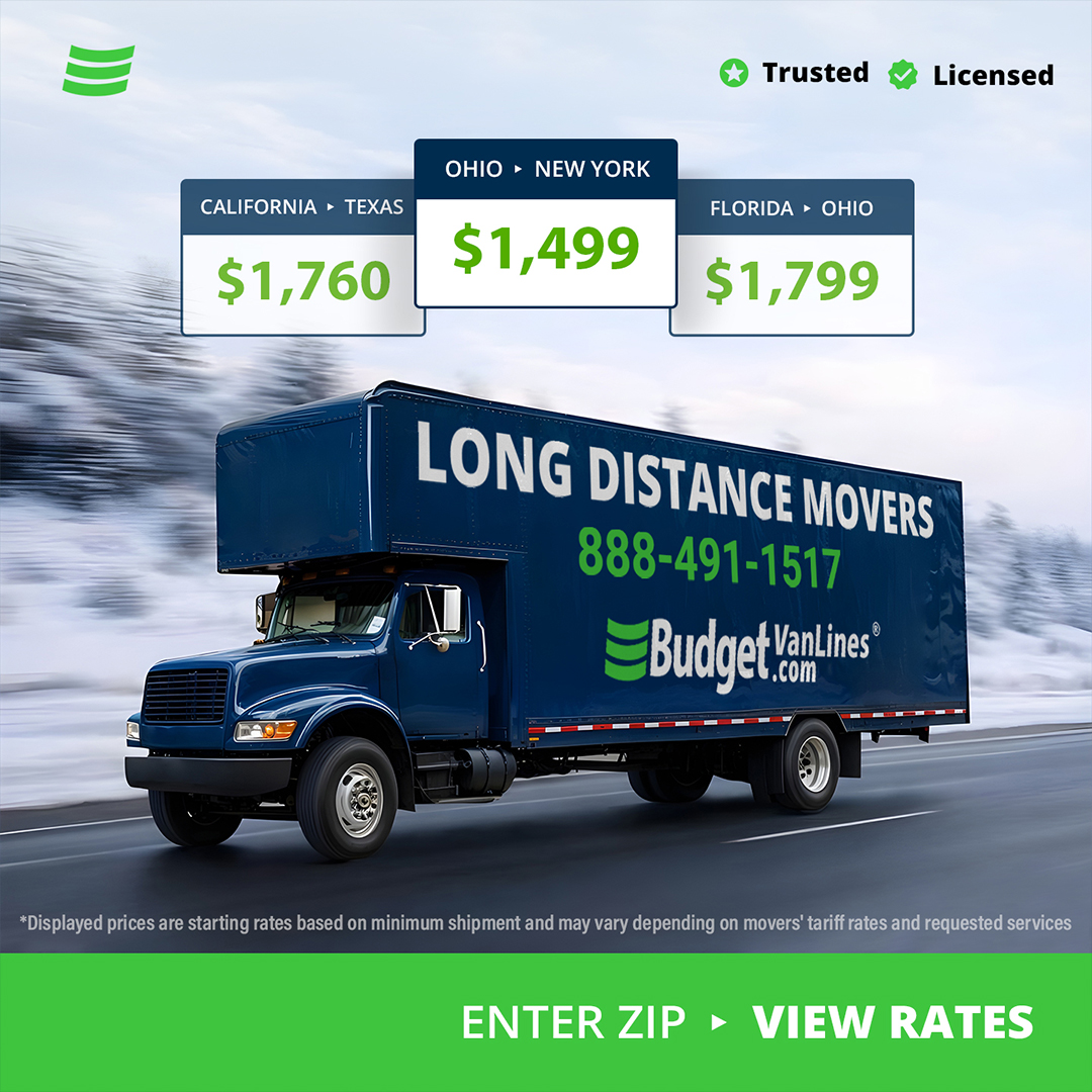 Budget Van Lines Facebook ad