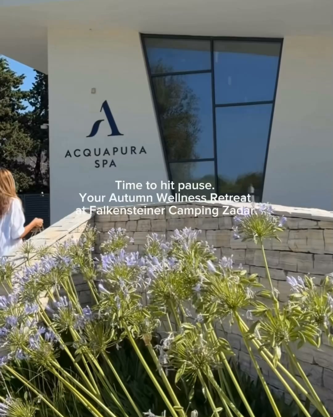 Falkensteiner Camping Zadar Facebook ad: Autumn Calls for Spa Days