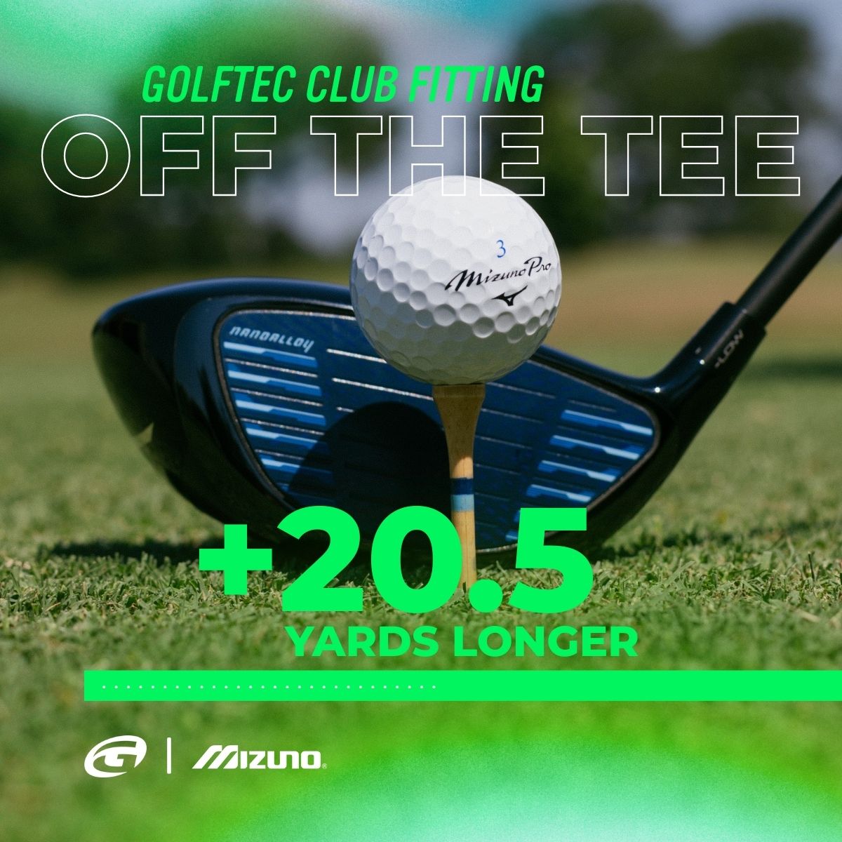 GOLFTEC Facebook ad: The JPX ONE driver introduces a new frontier…