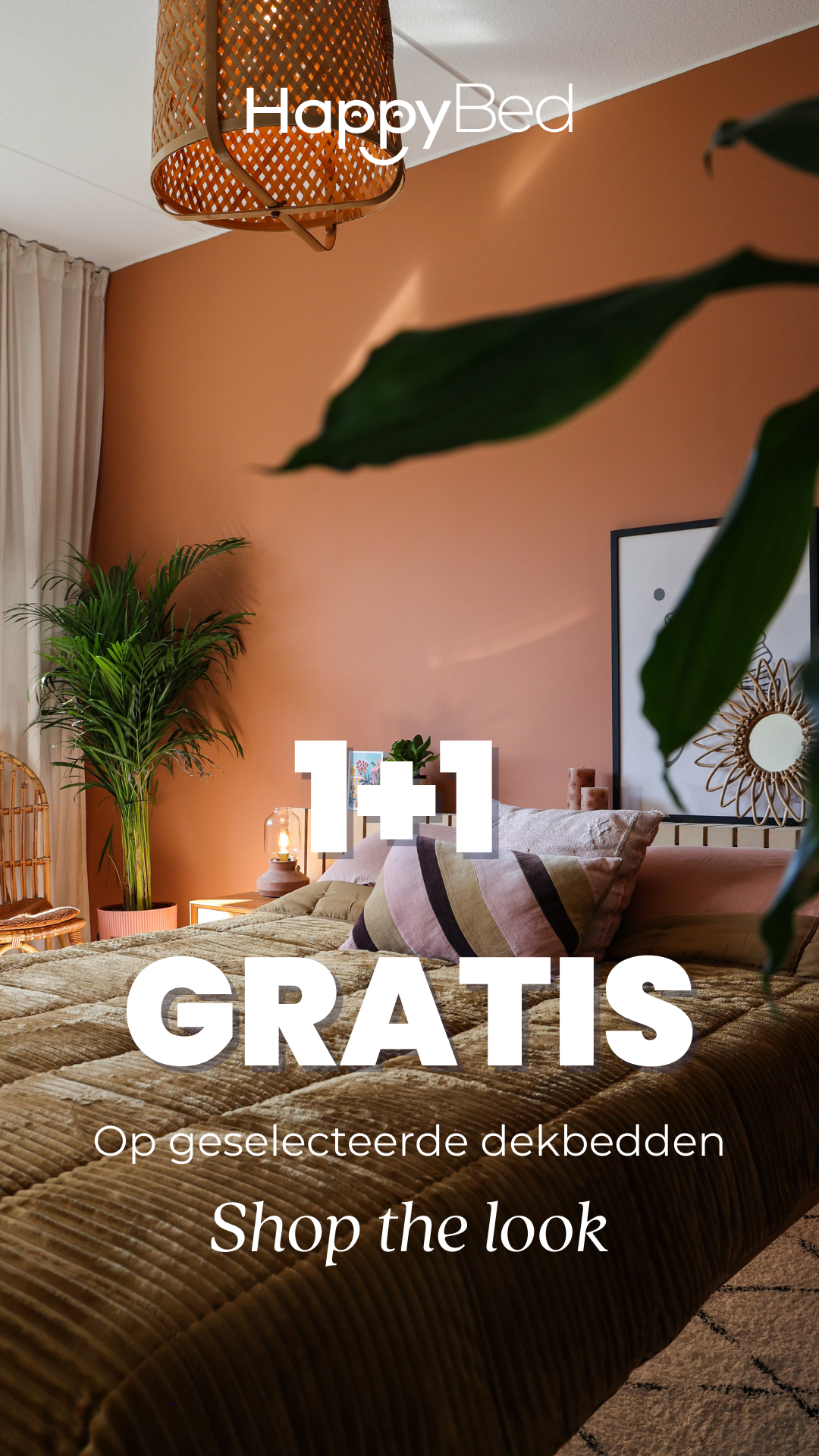 HappyBed Facebook ad