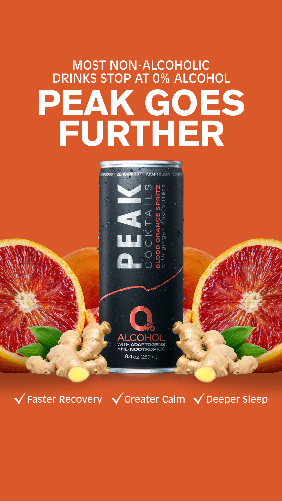 Peak Cocktails Facebook ad